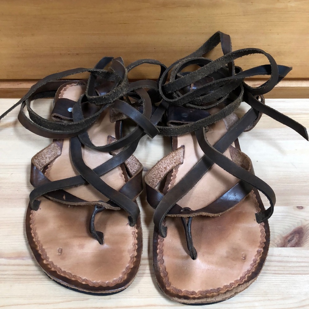 Anay Pe Gladiator Leather Sandals Handmade in Guanajuato Mexico 9
